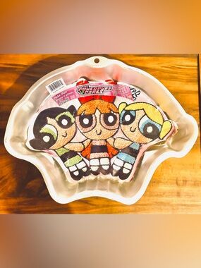Power Puff Girls Food Craft Wilton
Cartoon Character Cake Pan Bake Mold New 2000